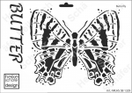 Schablone-Stencil A4 100-1329 Butterfly